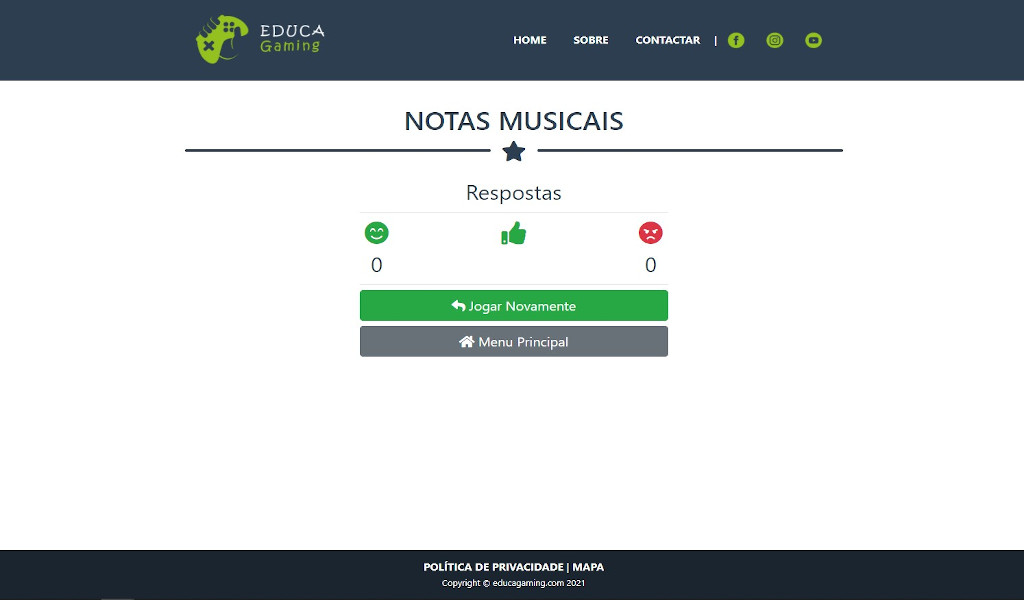 Notas Musicais - Jogo Educativo