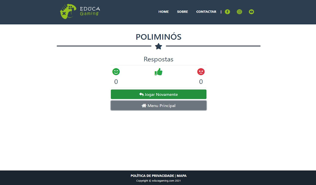 Poliminós - Jogo Educativo